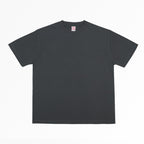 American 600G Heavyweight Right Shoulder Short-Sleeved T-Shirt Men'S Summer Small Neckline Men'S And Women'S Japanese Pure Cotton Short-Sleeved Can Be Diy Made