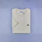 2026 Cross-Border Foreign Trade Summer Men'S Short-Sleeved Pure Cotton Embroidered Fish Logo T-Shirt Round Neck Loose Style Casual And Versatile