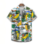 Cross-Border Trendy Cool Spring And Summer New Fashion Men'S Clothing Men'S Short-Sleeved Shirts Tops Cardigans Cross-Border Source Work