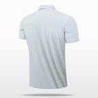 Polo Shirt Men'S Business Icy T-Shirt Men'S Lapel Seamless Taped Loose Half-Sleeved Top Trendy Short-Sleeved Men'S Quick-Drying